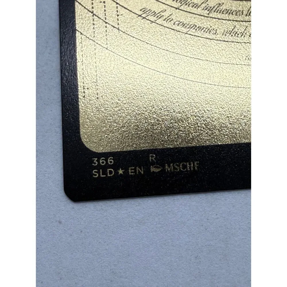 Secret Lair x MSCHF Blood Moon #366 Gold Foil Etched MTG Rare